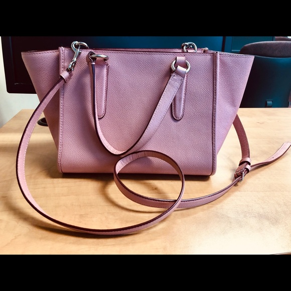 EUC COACH CROSBY CARRYALL 21 IN REFINED LEATHER - Picture 2 of 5